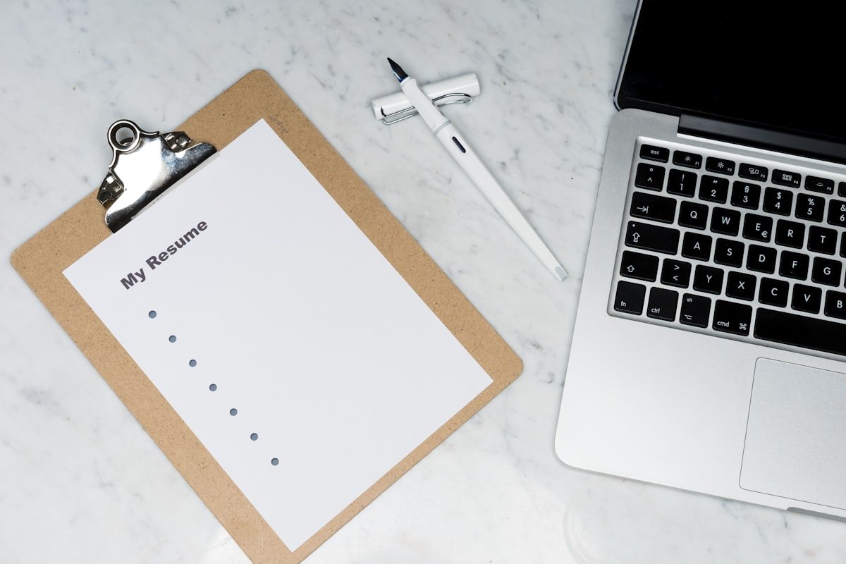Rental application documents and employment verification